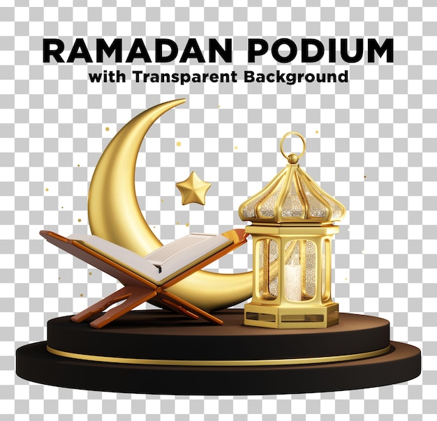 Elementy Projektowania Ramadanu Z Przezroczystym Tłem Psd