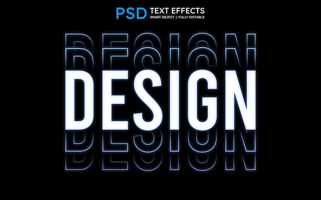 Elevate Your Designs with Stunning PSD Text Effect Template