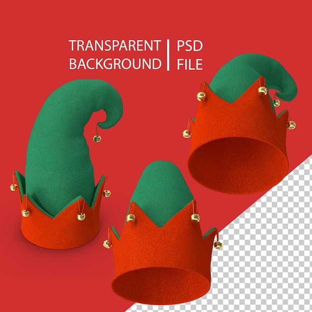 PSD elf hoed png