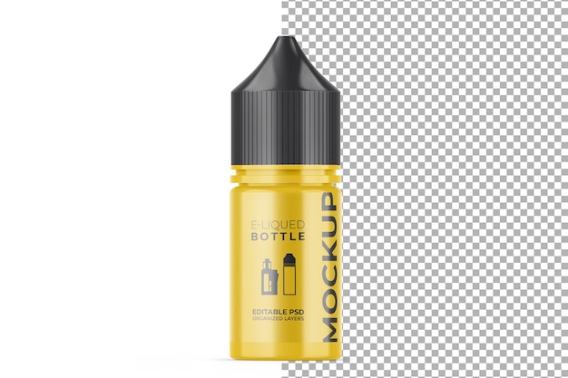 Eliquid Butelka Z Zakraplaczem 3d Makieta Psd