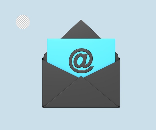 Email envelope with attachments