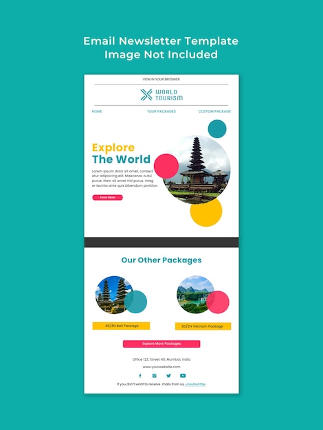 Email newsletter template 05