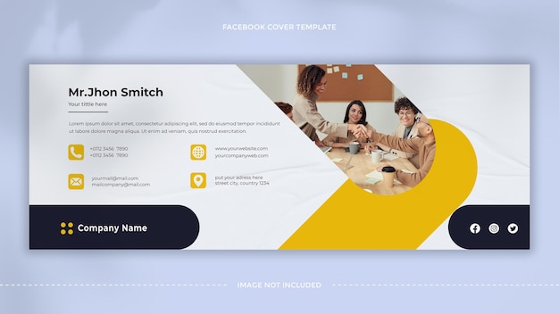 email signature business template design