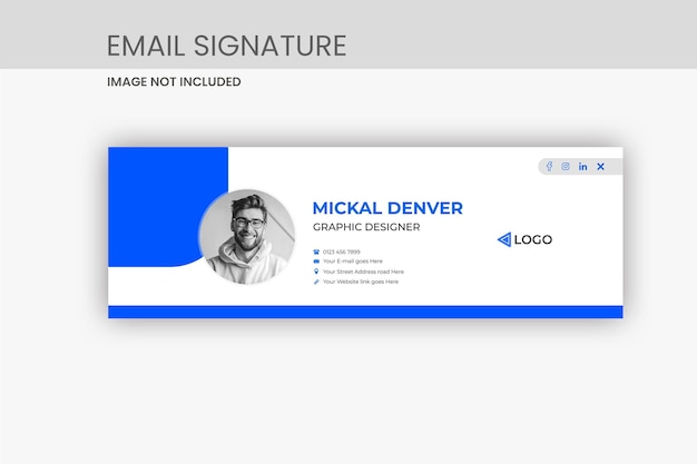 Email Signature Template Design