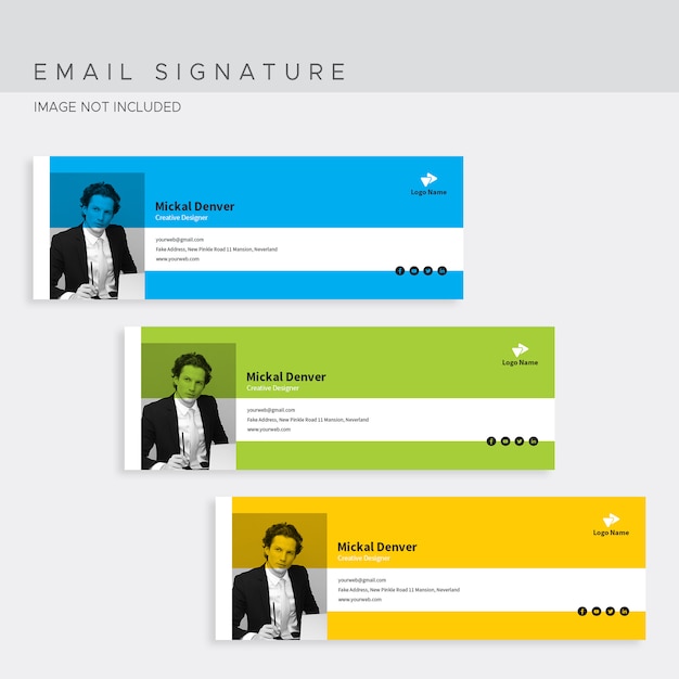 PSD email signature