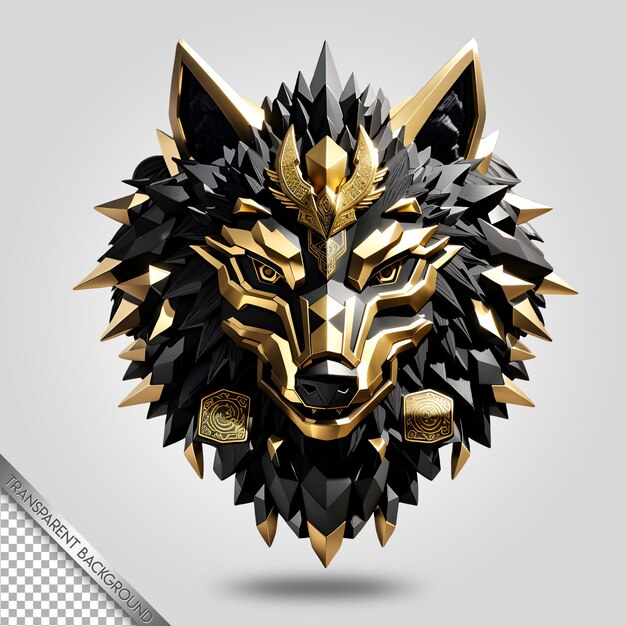 PSD emblem transparent background