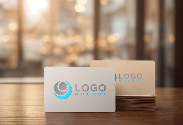 PSD embossed and debossed logo mockup