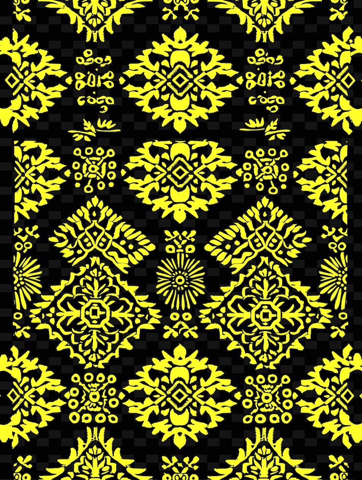 PSD embroidered fabric stitched texture with decorative pattern png creative overlay background decor