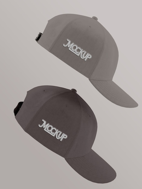 PSD embroidered  logo on cap