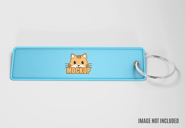 Embroidery Keychain mockup