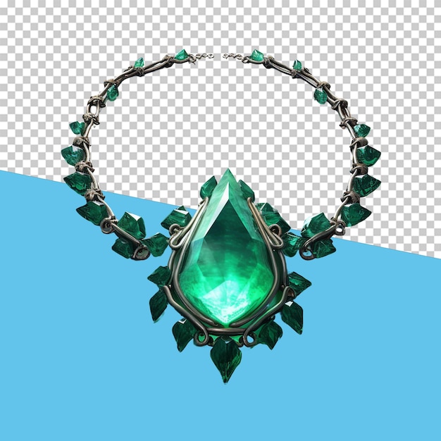 Emerald necklace