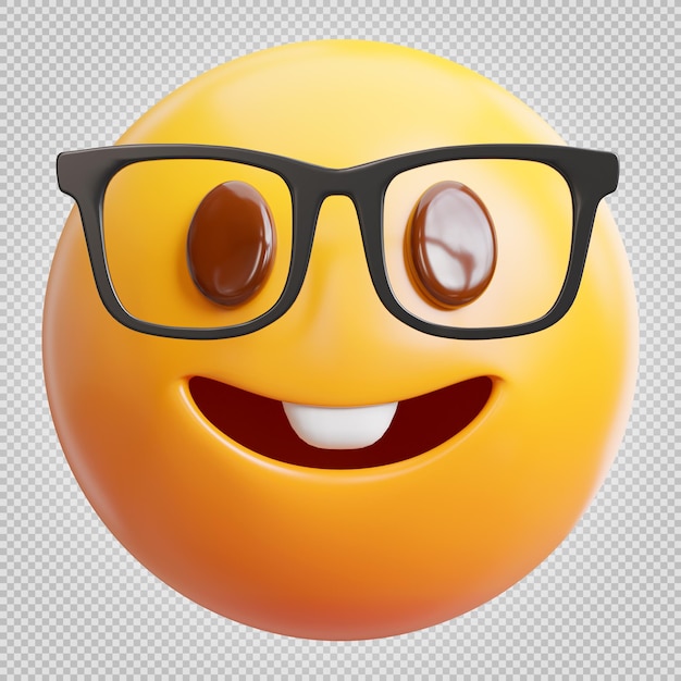 PSD emoji 3d icon