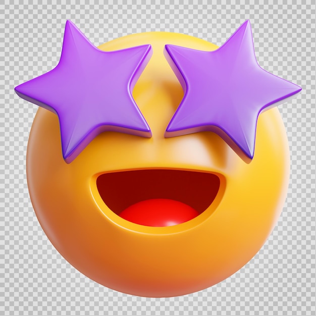 PSD emoji 3d icon