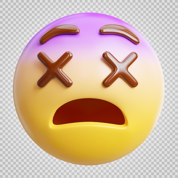 PSD emoji 3d icon