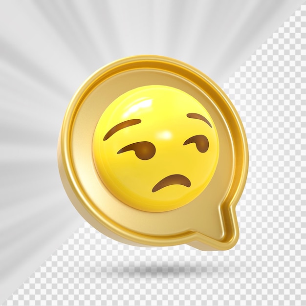 PSD icona emoji 3d