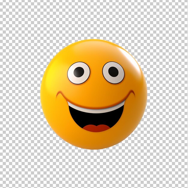 PSD emoji 3d ikona png