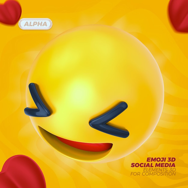 Emoji 3d Media Społecznościowea