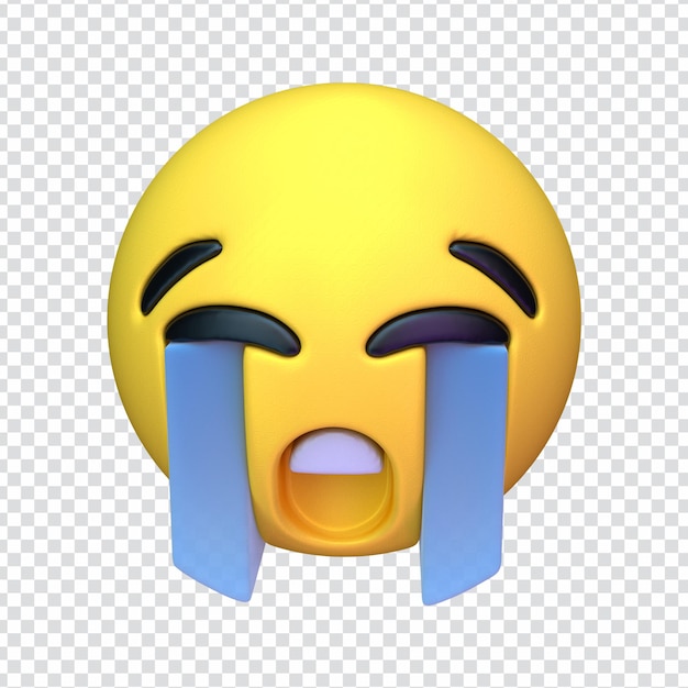 PSD emoji cry