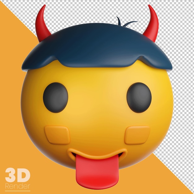 PSD emoji diabła