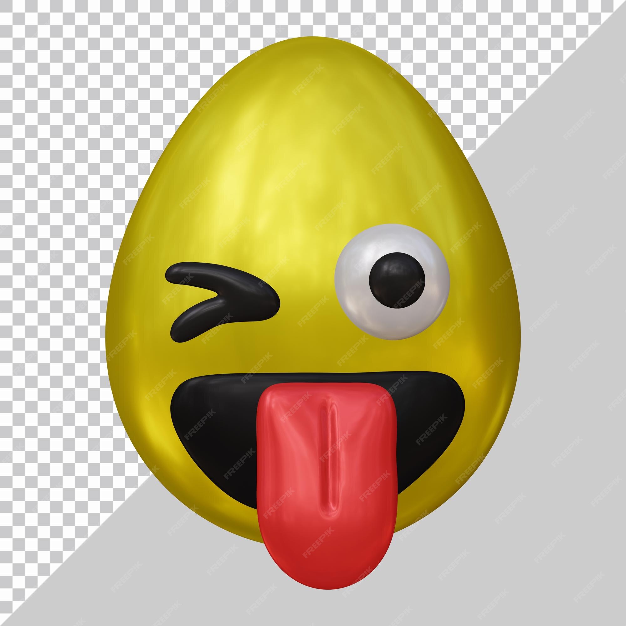 Premium PSD  Emoji sad 3d on facebook social media