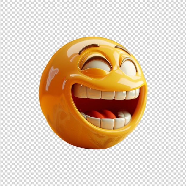 PSD emoji geïsoleerd op wit