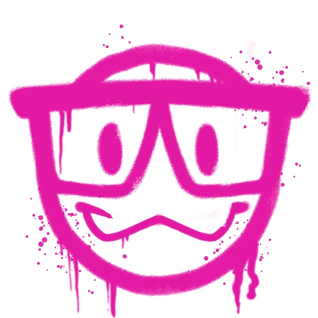 PSD emoji-graffiti-nerd