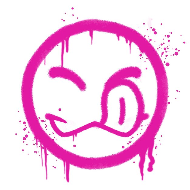 PSD emoji graffiti-tong