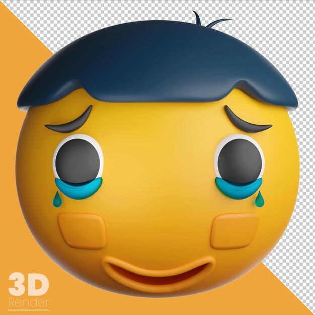 PSD emoji łez