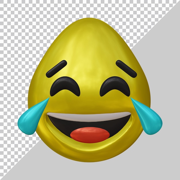 Emoji Lub Emotikon Dla Mediów Społecznościowych W Renderowaniu 3d