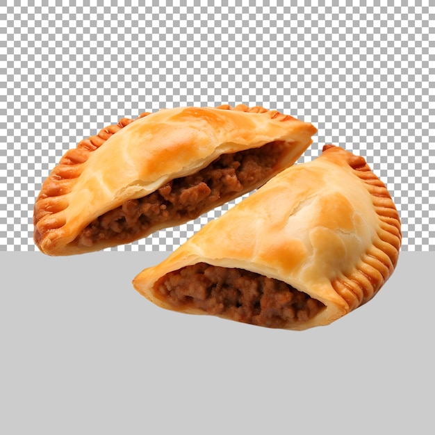 PSD empanada on transparent background ai generated