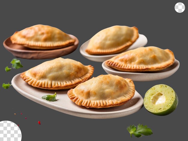 PSD empanadas latinoamericano png trasparente