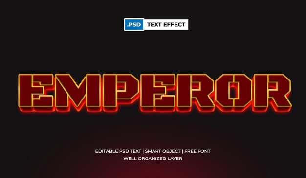 emperor text effect