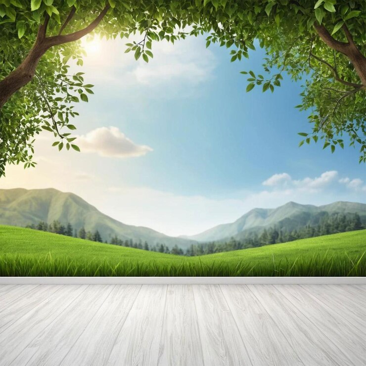 PSD empty background nature scene or background