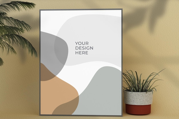 PSD empty frames mockups design