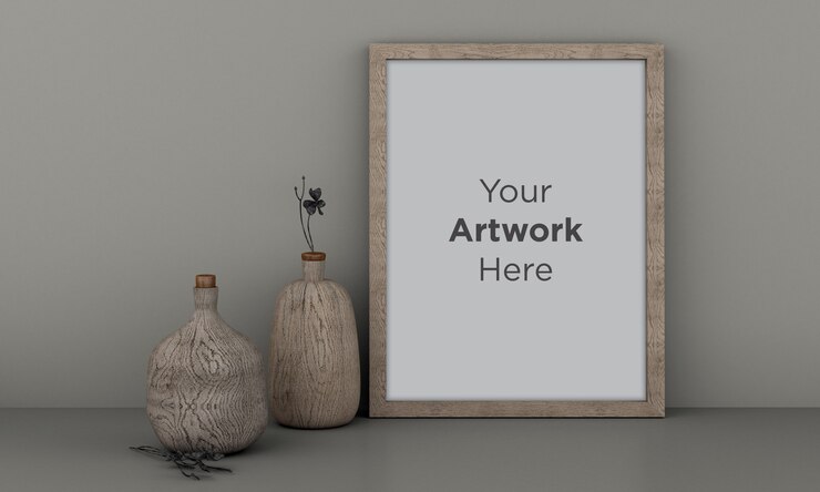 Empty photo frame