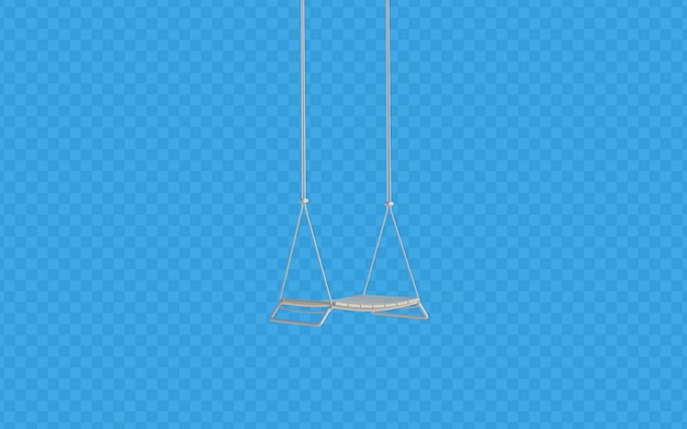 PSD empty swings on isolated 3d rendering