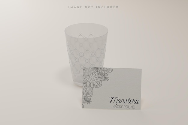 Empty white paper sheet mockup photo mockup 3d render template for branding identity