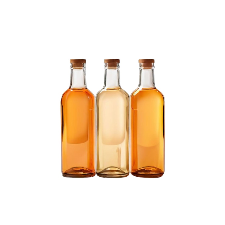 PSD emptyoilbottles transparent background