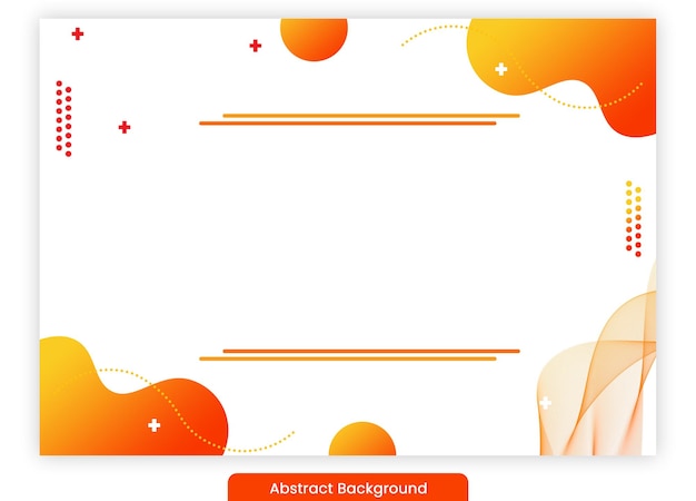 en farverig baggrund med orange og orange cirkler og et rødligt og orange design