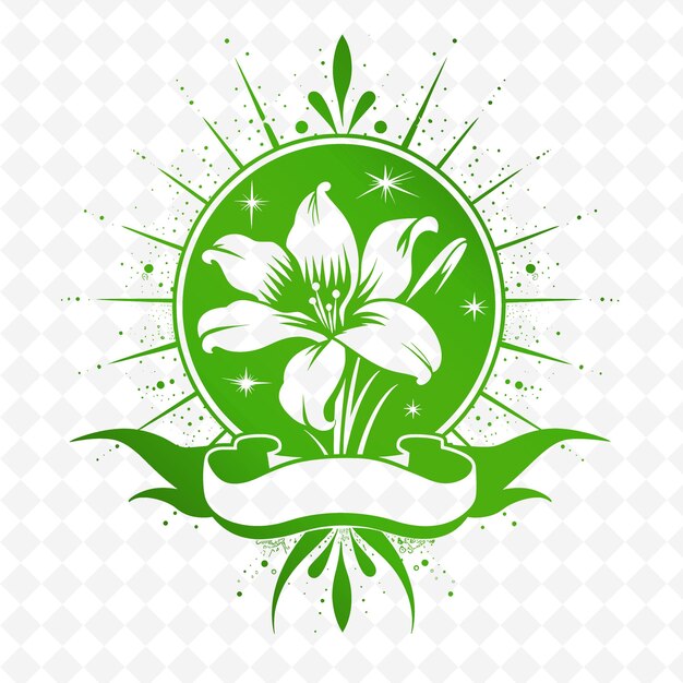 Enchanting Freesia Emblem Logo Z Sparkl Creative Vector Design Of Nature Collection