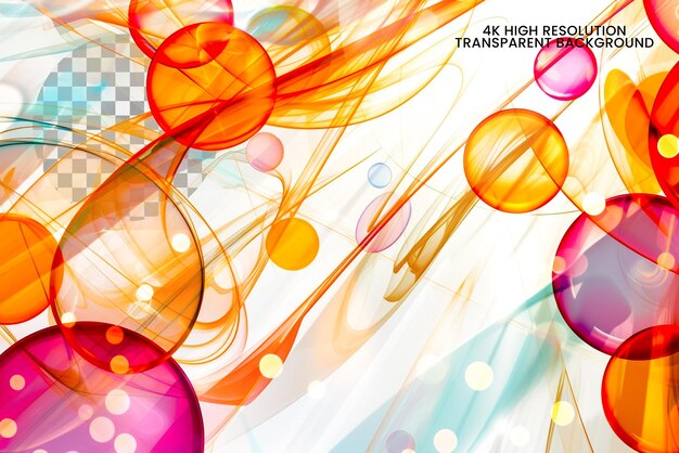 PSD enchanting glow explore a whimsical aura on transparent background