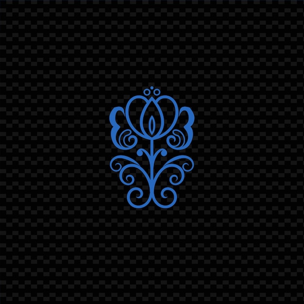 PSD enchanting sweet pea emblem logo met fros creatief vector design van nature collection