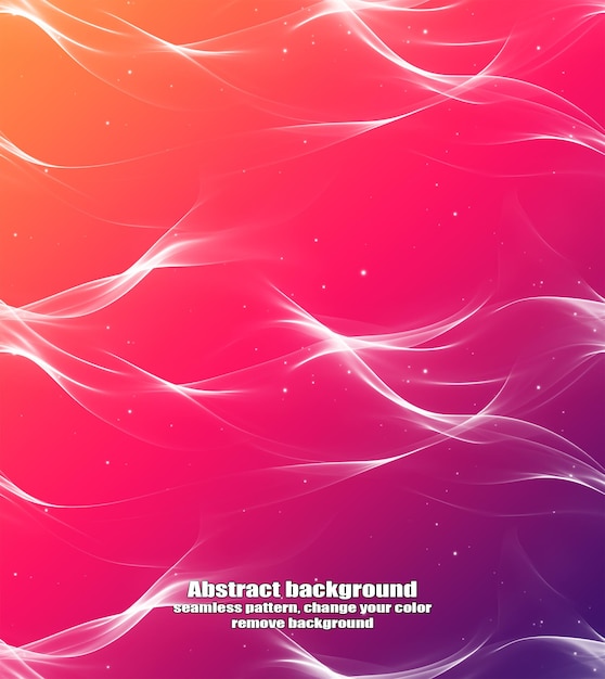 PSD endless seamless abstraction of fluid and straight lines with isolated texture colorful background