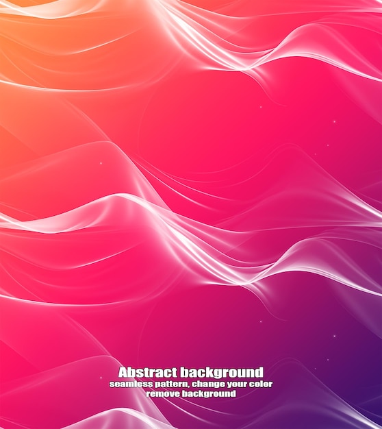 PSD endless seamless abstraction of fluid and straight lines with isolated texture colorful background