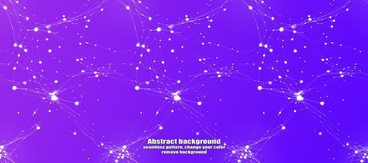 PSD endless seamless lightning and star abstraction with isolated texture colorful background