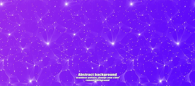 endless seamless lightning and star abstraction with isolated texture colorful background
