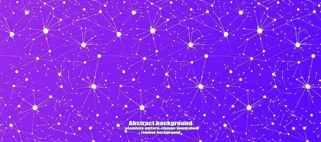 endless seamless lightning and star abstraction with isolated texture colorful background