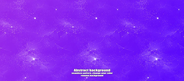 endless seamless lightning and star abstraction with isolated texture colorful background