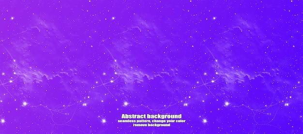 endless seamless lightning and star abstraction with isolated texture colorful background