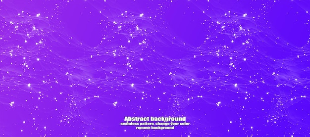 endless seamless lightning and star abstraction with isolated texture colorful background